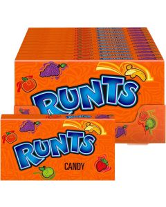 Wonka Runts Candy Video Box, 5 Ounce (Pack of 12) - Classic Fruity Treats