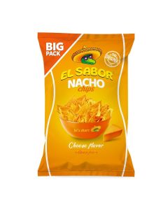 Nacho Chips Cheese 180G, Corn Tortilla Chips For Dips Parties And Snacking
