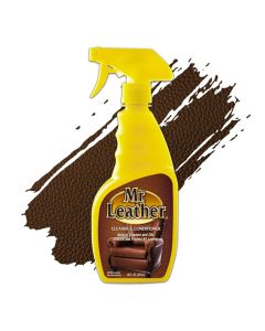 Cleaner and Conditioner 16 oz - Safe for All Leather & Vinyl - Hydrate and Shine with Water-Repellent Protection for Couches, Car Interior, Shoes, and Bags