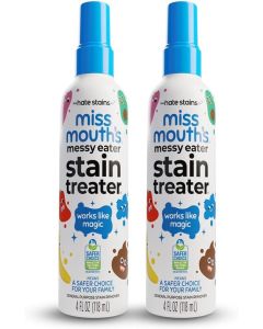 Value Pack 2 Pieces Miss Mouth's Stain Treater Spray Works Like Magic On Juice Milk Formula Sauce Chocolate And Food Stains Gentle On Fabrics Tough On Everyday Messes