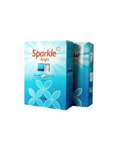 Sparkle Bright Laundry Detergent Powder- 2X2.5 Kg (Top Load), Removes Tough Stains In 1 Wash, Fast Dissolving Chlorine-free Formula, No Colour Transfer After Repeated Wash, Long-lasting Fragrance, For All Fabrics