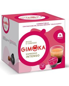 Dolce Gusto Espresso Intenso 16 Coffee Capsules 112g