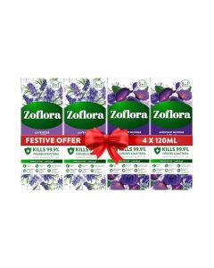 Concentrated Disinfectant Gift Pack Assorted 120ml Pack Of 4