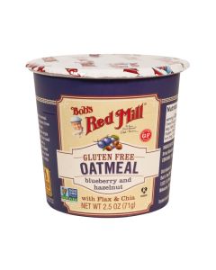 Blueberry And Hazelnut Oatmeal Cup 71gm
