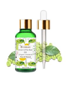 BURBAN Green Coffee Bean Oil 100 Natural Pure Undiluted Uncut Carrier Oil 30ml