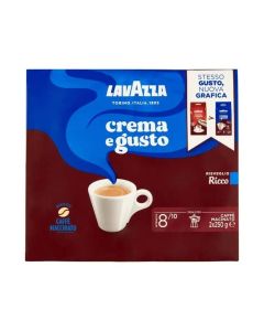 Lavazza Crema e Gusto Ricco Ground Coffee (2 x 250g)