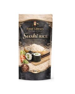 Food Library The Magic Of Nature Sushi Rice, Premium Short Grain, 400g