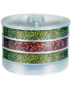 PRETOX Sprout Maker Sprout Maker Box Hygienic Sprout Maker with 4 Container Organic Home Making Fresh Sprouts Beans for Living Healthy Life Sprout Maker 4 Bowl Sprout Maker for Home