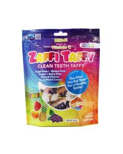 Zolli Candy Zaffi Taffy Fruit 3.1 oz – Sugar-Free, Tooth-Friendly Taffy for Kids & Adults