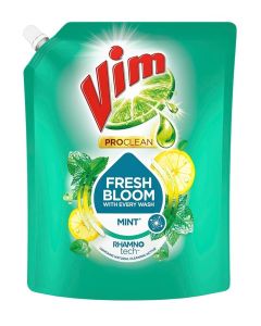 Vim Dishwash Anti Smell Liquid Pudina 2 Ltr