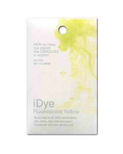 Jacquard Idye Natural Fabric Fluor Yellow