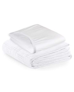 TL Care Health Hospital Bed Sheet Set for Medical or Home Care Fitted Hospital Bed Sheet and Blanket 2 Piece Set