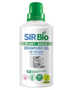 SIR Bio Vegan Dishwasher Gel Detergent 1000 ML Eco Sparkle Clean