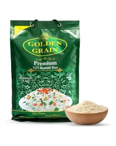 Golden Grain Premium 1121 Basmati Rice â€“ 5 kg
