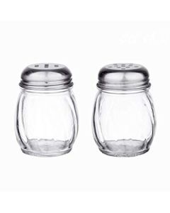 Jimit Metal Corporation Poly Carbonate Oregano and Chili Flakes DispenserShaker