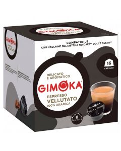 Dolce Gusto Espresso Vellutato 16 Coffee Capsules 112g