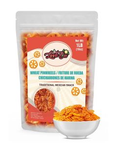 Look-On Duritos ( Duros) 1LB - Wheat Pinwheels Snacks - Fritura De Rueda - Mexicans Traditional Chicharrones De Harina - Wheel Puffs Chips…