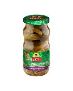 Uncle Vanya Canned Cucumber Pickle Gherkins in French Style- 460gms