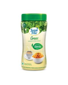 Sugar Free Green 100% Plant-Based Stevia Natural Sweetener Jar, 200g