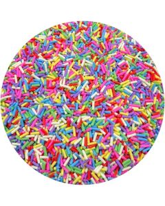 Mulutoo 150g Fake Sprinkles Resin Sprinkles Clay Sprinkles Fake Candy Sprinkles Polymer Sprinkles Polymer Clay Slices for Resin Nail Slime Scrapbook DIY Art Crafts Making254mixed Color 6