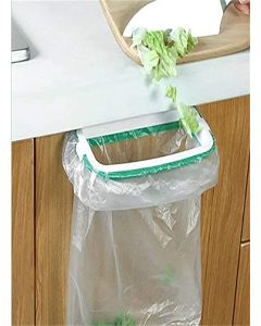Plastic Portable Trash Bag Rack Hanging Garbage Bag Holder for Kitchen Cupboard