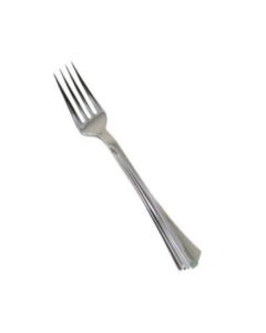 Reflections Petites Plastic Tasting Fork, 4.2-Inch Length, Silver (400-Count)