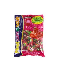 Dyna Happy Lollipop Strawberry Flavored- 48pieces