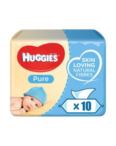 Baby Wipes Pure, 56s X 10 Pack (560 Wipes)