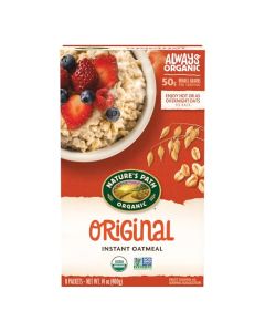 Natures Path Organic Original Instant Oatmeal 14 oz Pack of 6 NonGMO