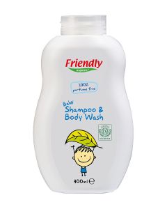 2-in-1 Baby Shampoo and Body Foaming Wash 400ml - Healthy Skin Essential - Protect Sesitive Skin - No SLS, SLES or Paraben Free, Fully Organic