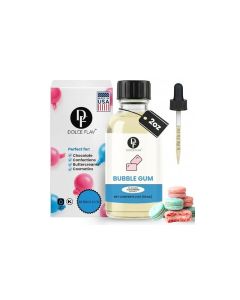 Dolce Flav Oil Soluble Bubble Gum Extract 2 Oz SugarFree Zero Calories Multipurpose Bubble Gum Flavoring Oil for Candy Making Lip Balm Ice Cream Pioneer Woman Kitchen Stuff Kitchen