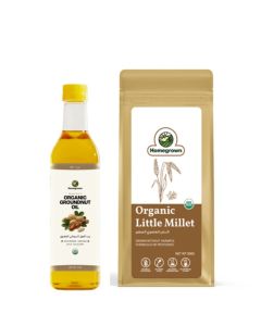 HG Organic Groundnut Oil + HG Organic Little Millet ( 2 Pack )
