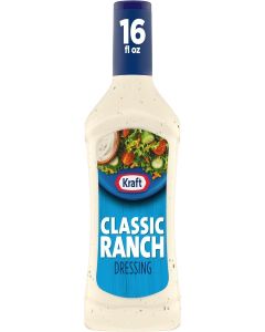 Kraft Classic Ranch Dressing, 16 fl oz Bottle