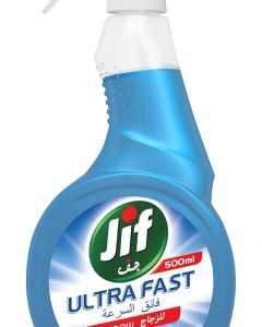 JIF Ultra Fast Glass Cleaner Spray - 500ml