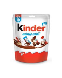 Kinder Mini Mix Assorted Chocolates Sharing Bag â€“ 26 Pieces