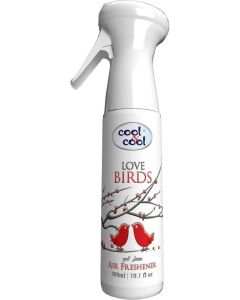 Love Birds Air Freshener / Long Lasting Fragrance, Eliminates Bad Odour, 300ml