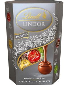 Lindt Silver Lindor Balls Chocolate With Melting Filling - 200G