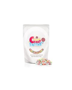 Sarahs Candy Factory Assorted Dehydrated Marshmallow Bits in Resealable Bag 1lb