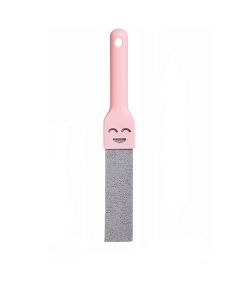 Pumice Stone Toilet Bowl Cleaner with Handle, Pumice Sticks Pumice Scouring Pad Powerfully Remove Hard Water Ring, Calcium Buildup, Cleaning Pool, Toilet, Kitchen Sink, Grill, Bathtubs, Pink