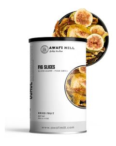 AWAFI MILL Dried Fig Slices 250g - Anjeer - Ficus carica