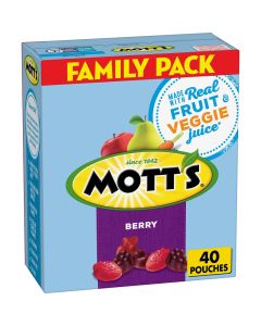 Motts Fruit Flavored Snacks Halloween Treats Berry Gluten Free Snack Family Pack 40 Ct 32 oz